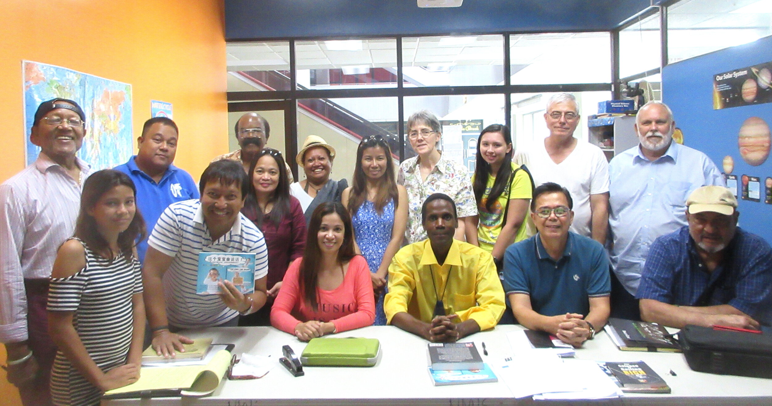 Writers Workshop at Northern Mariana International School (see  www.saipanwriters.com )