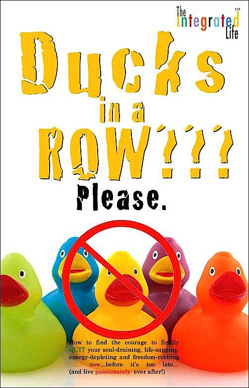 cover image of Ducks in a Row by Walt Goodridge