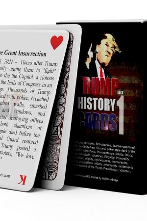 Trump History Cards Deck 1 (Select Regular or Jumbo)