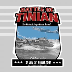 Battle of Tinian Magnet "The Perfect Amphibious Assault"